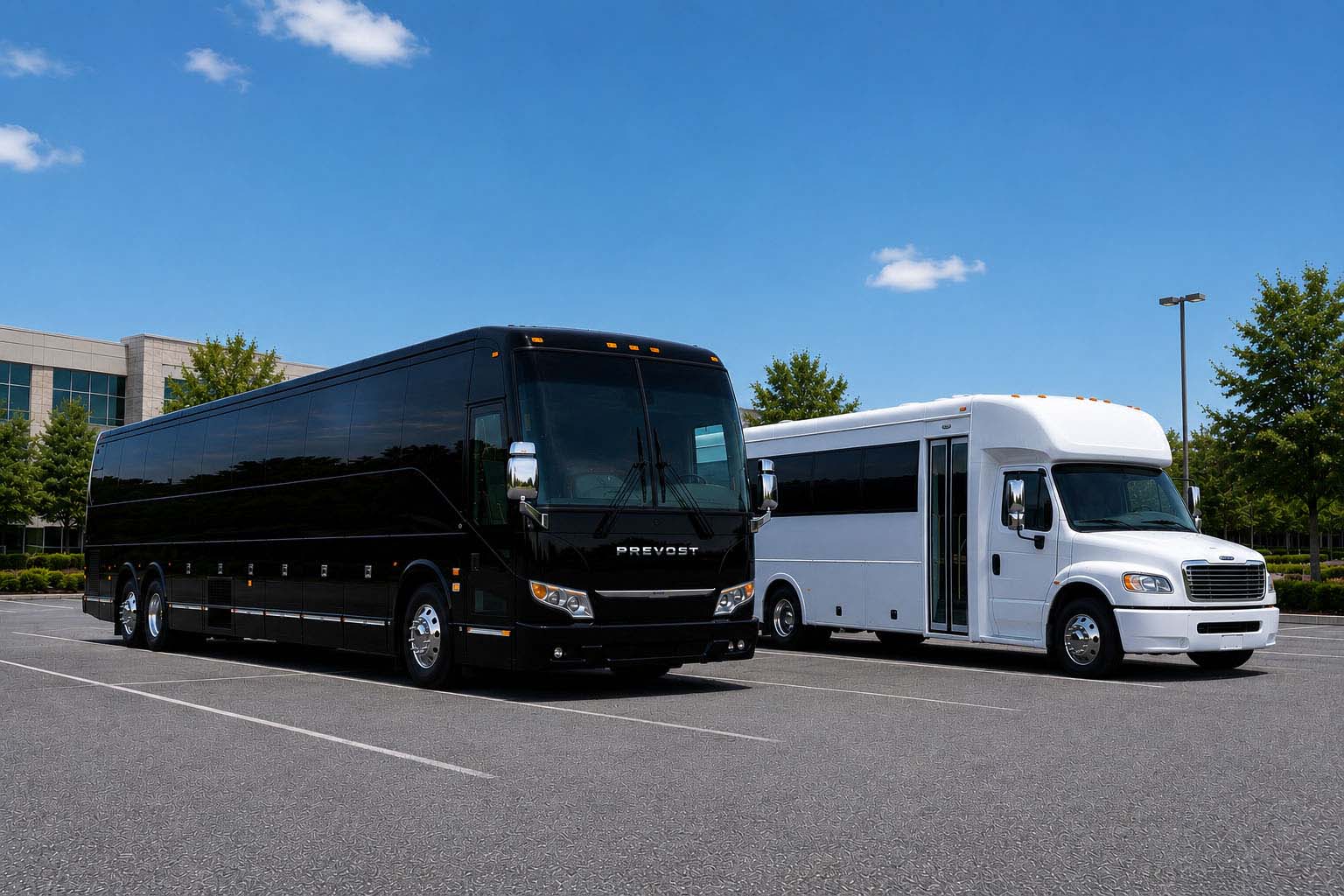 Charter bus rental in Rochester, MN